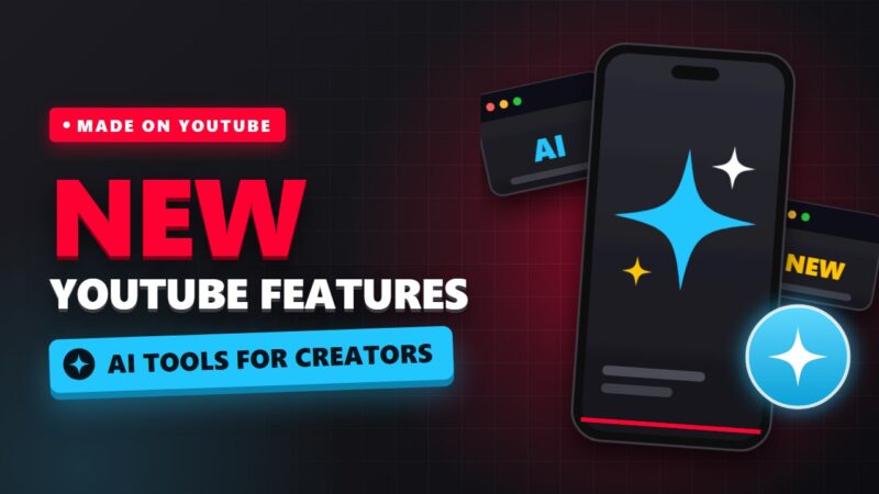 New YouTube Features 2026: Every Made on YouTube AI Tool for Creators